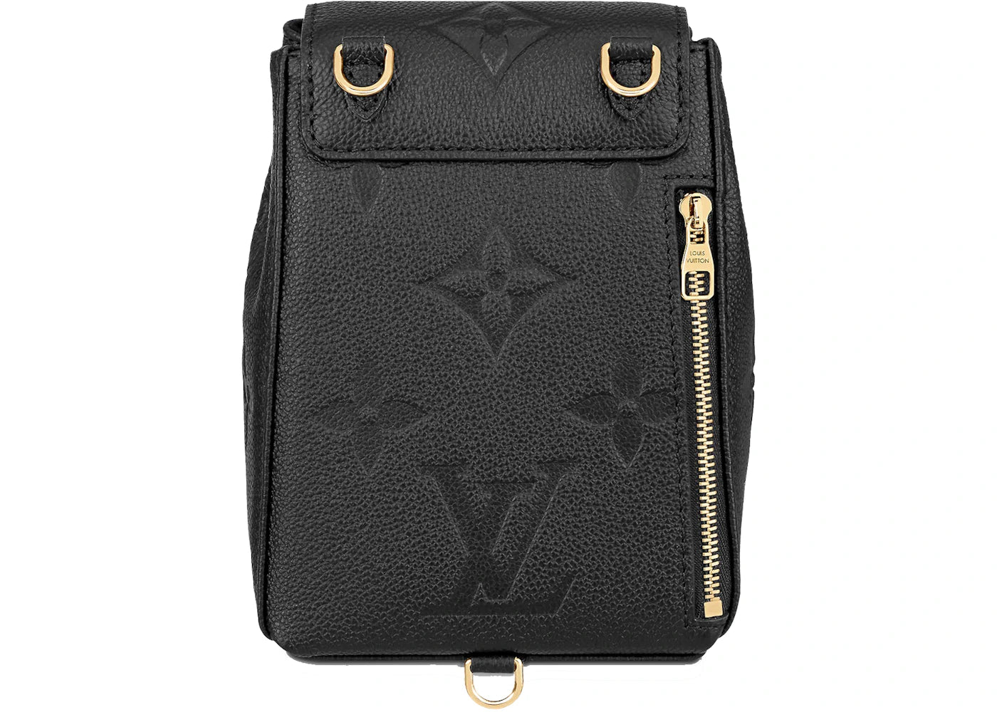 louis vuitton tiny backpack monogram empreinte black 