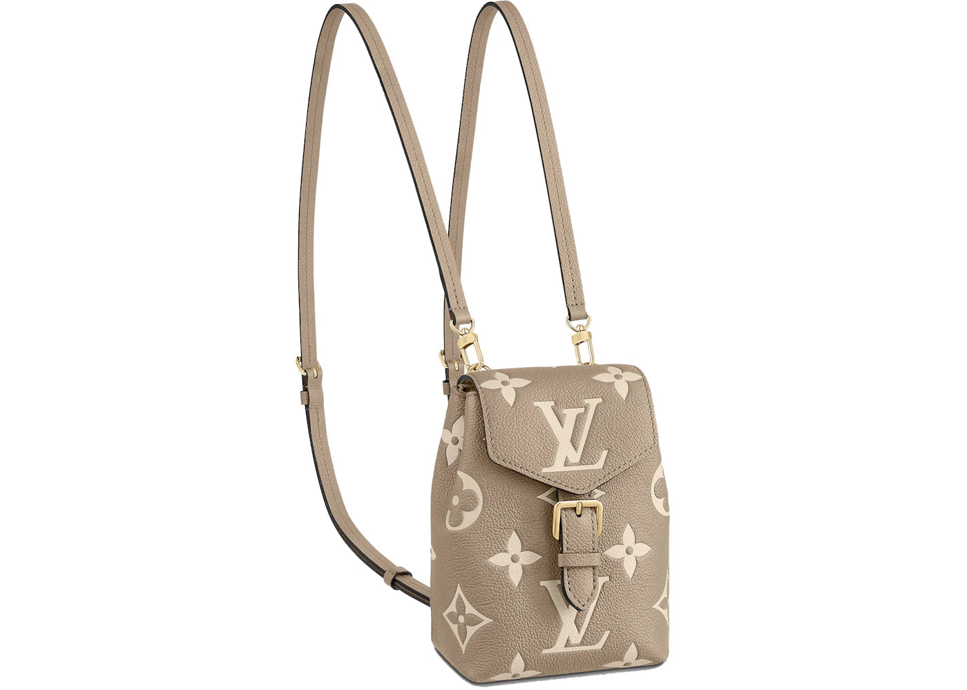 Louis Vuitton Tiny Backpack Monogram Empreinte Tourterelle Beige/Cream