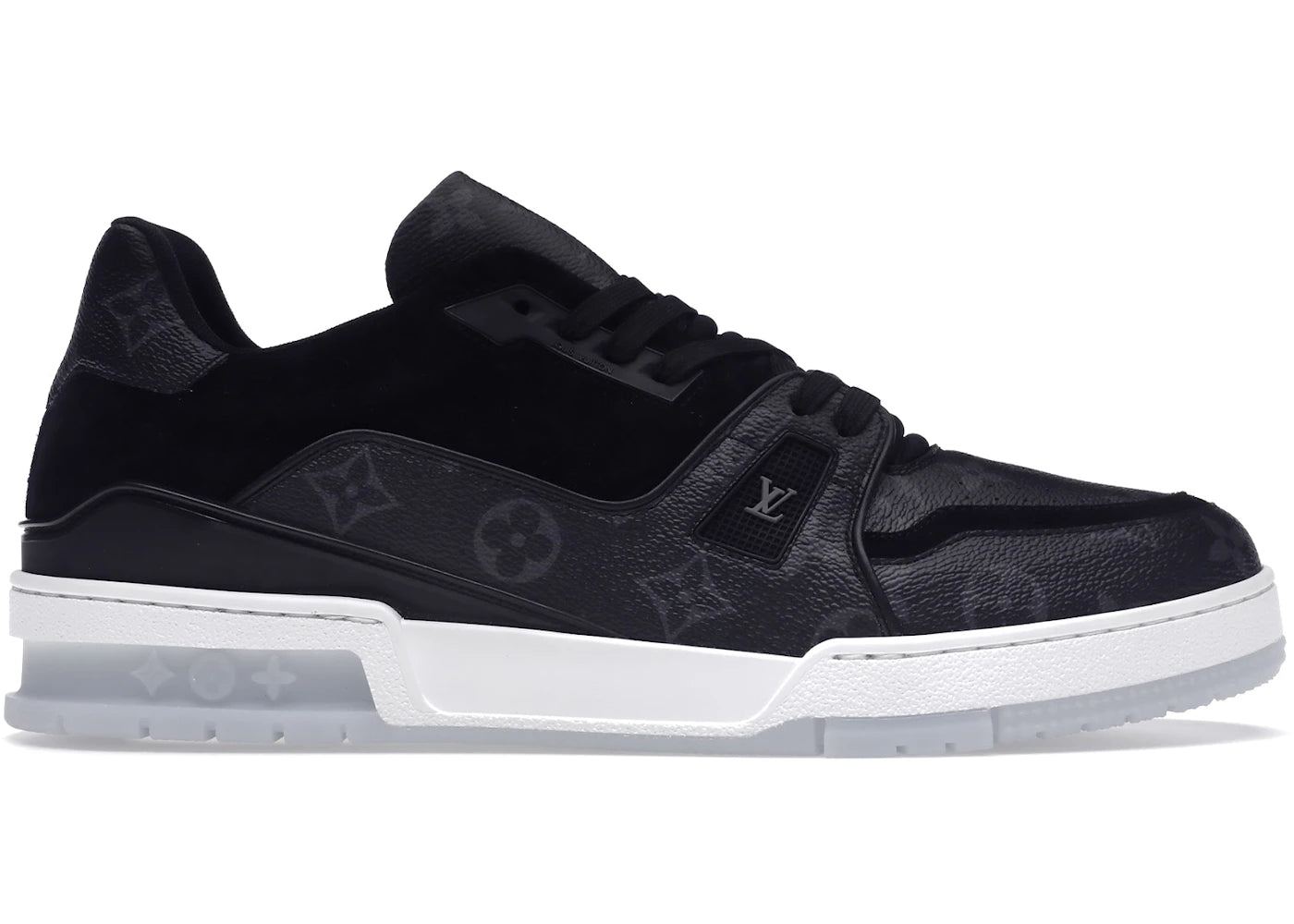 louis vuitton trainer black monogram