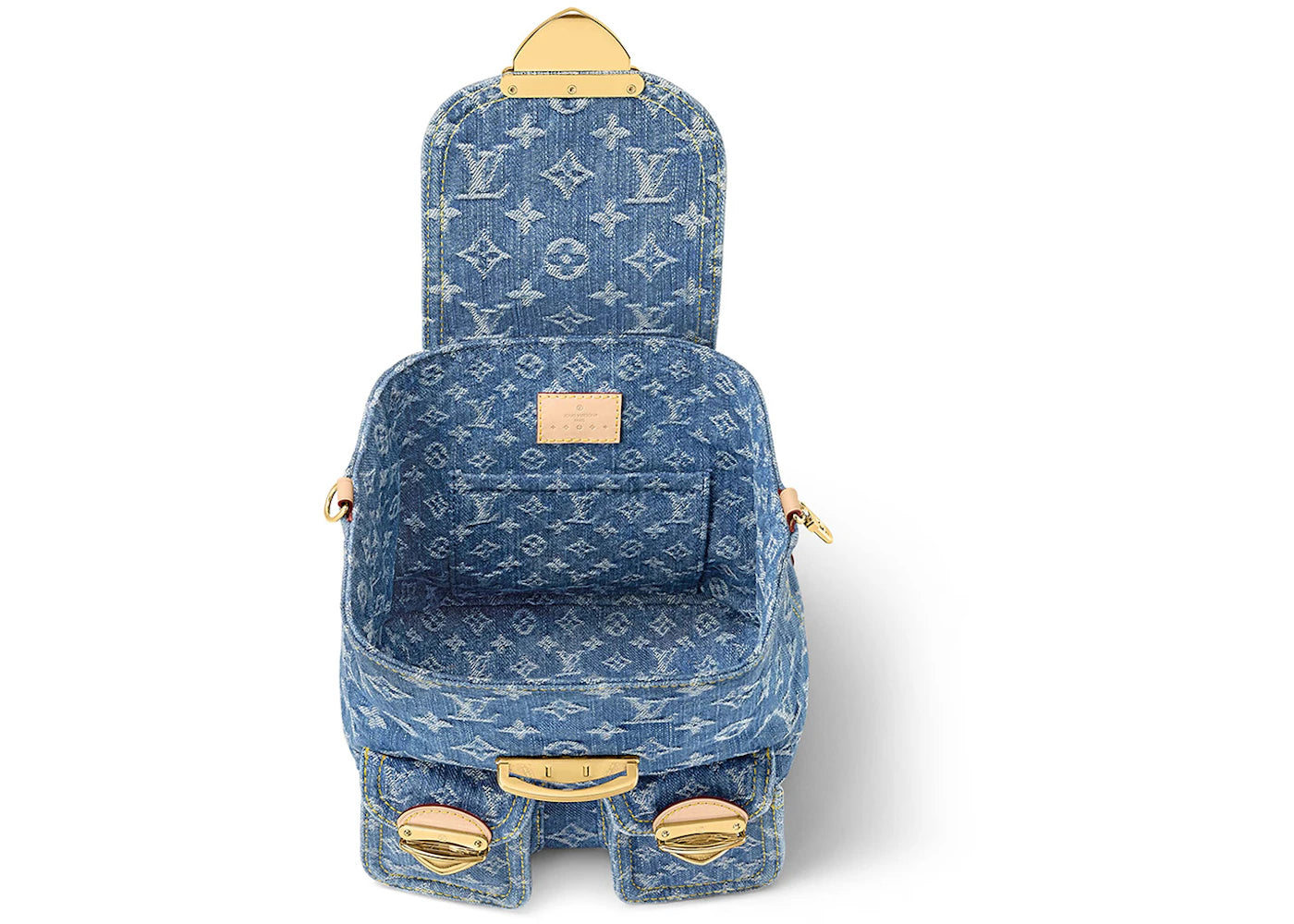 louis vuitton venice backpack monogram denim blue 