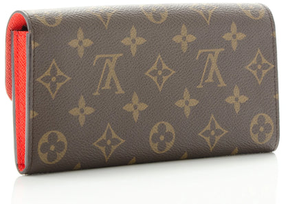 Louis Vuitton Wallet Emilie Monogram Poppy