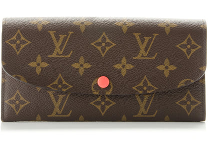 Louis Vuitton Wallet Emilie Monogram Poppy