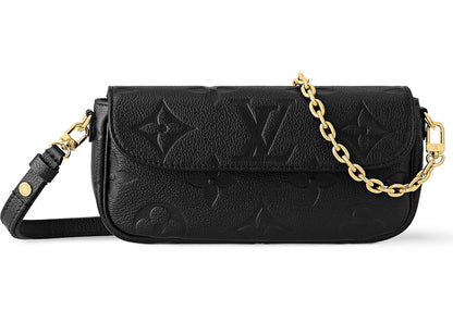 Louis Vuitton Wallet On Chain Ivy Black