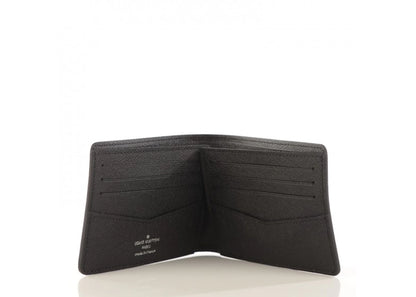louis vuitton wallet slender damier graphite gray/black 