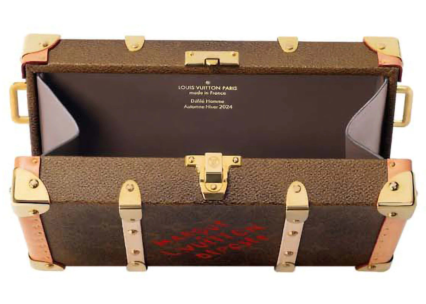 louis vuitton wallet trunk monogram dust 