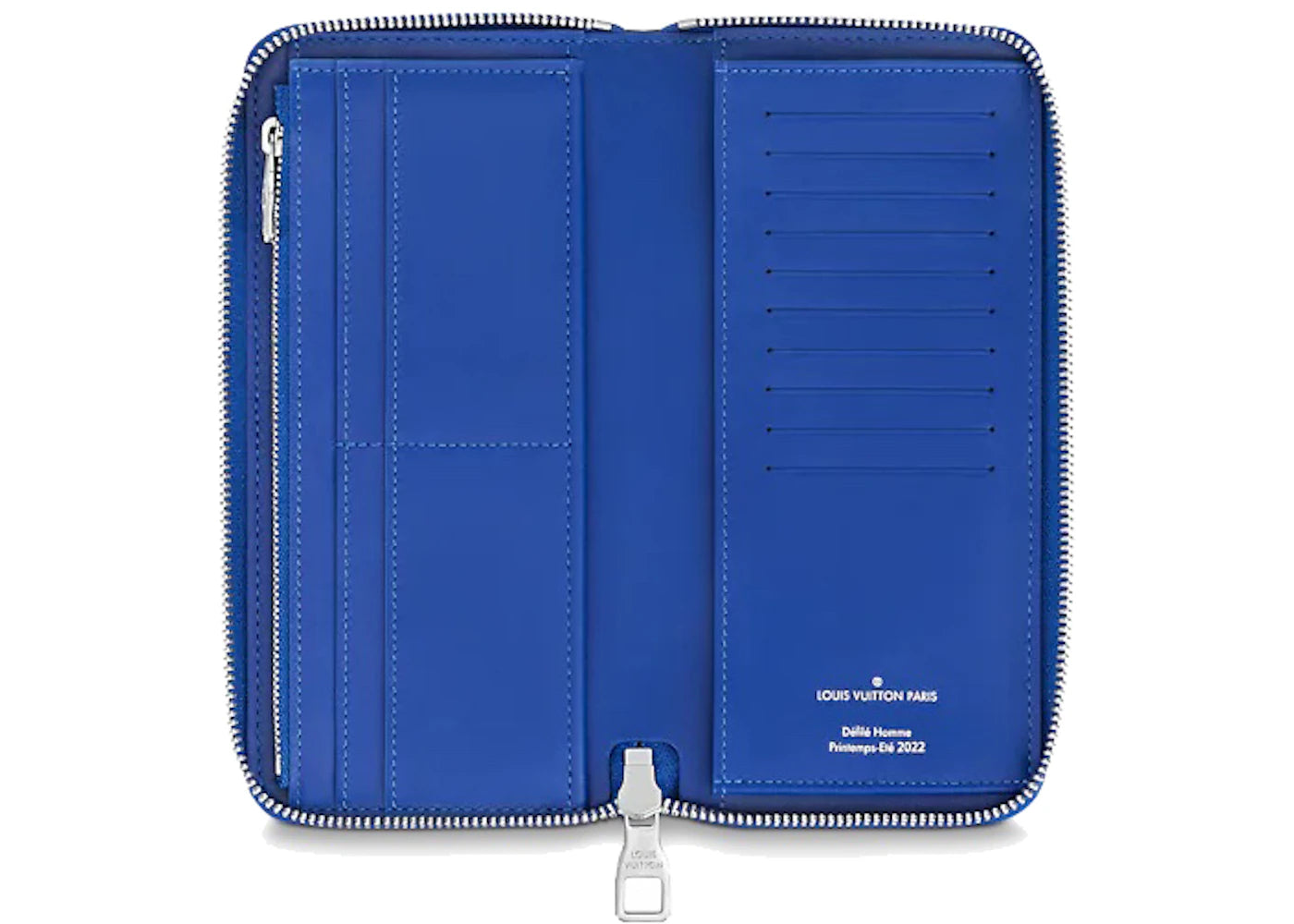 louis vuitton zipper wallet vertical taurillon illusion blue/pink 