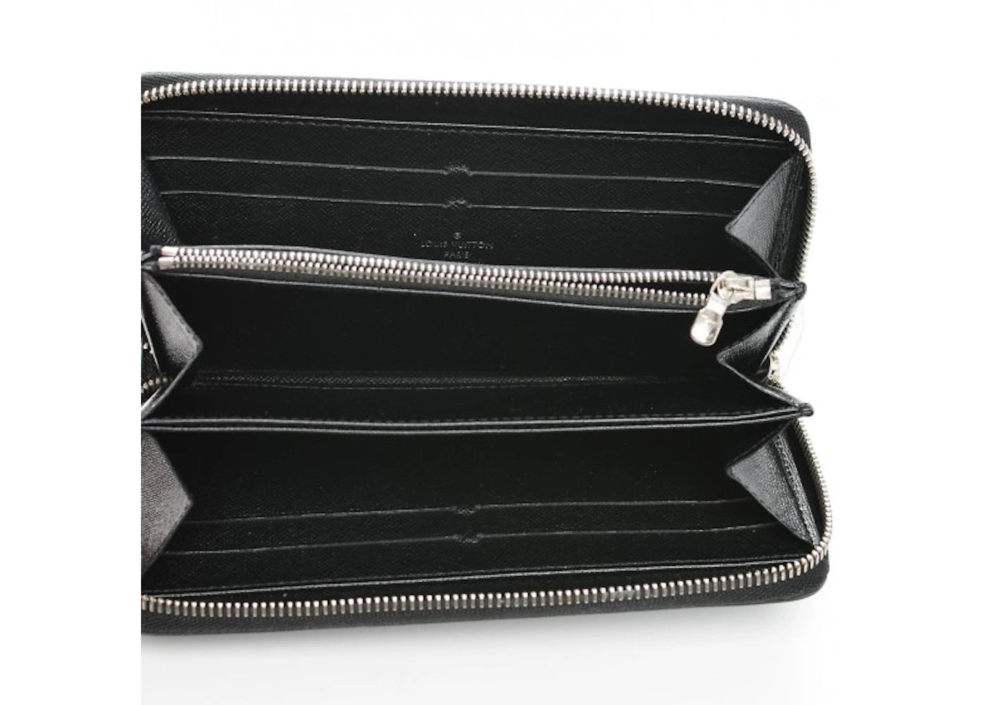 Louis Vuitton Zippy Wallet Epi Noir Black