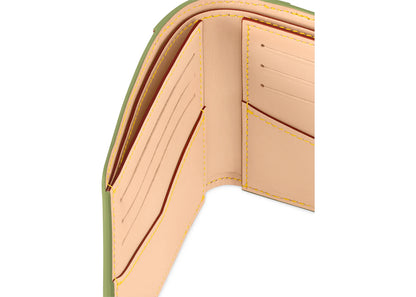louis vuitton by tyler, the creator slender wallet green damier golf 