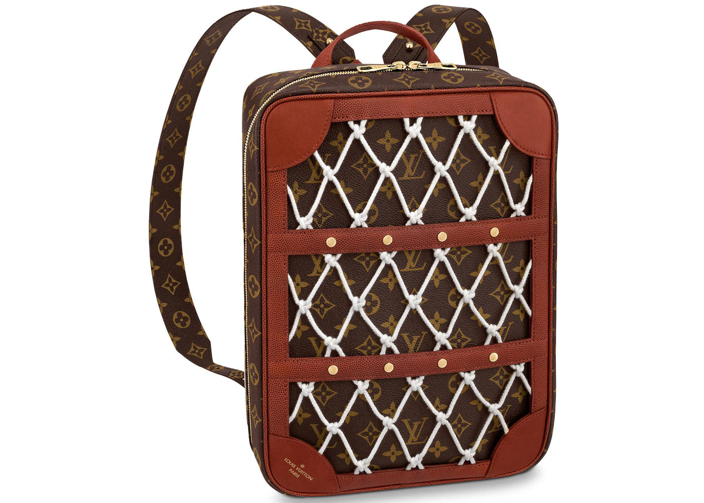 Louis Vuitton X Nba Legacy Shoes Box Backpack Monogram Brown