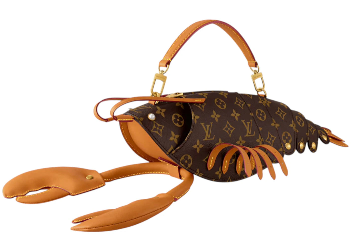 Louis Vuitton X Nigo Lobster Wearable Wallet Brown