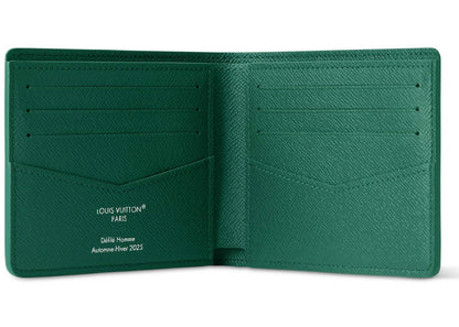 Louis Vuitton X Nigo Slender Wallet Green