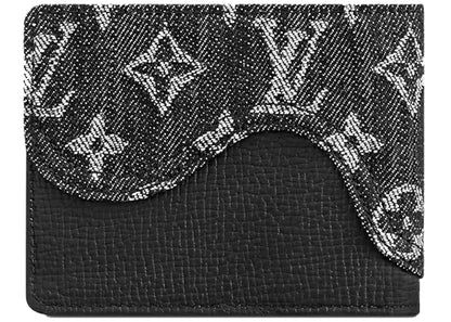 Louis Vuitton X Nigo Slender Wallet Monogram Black