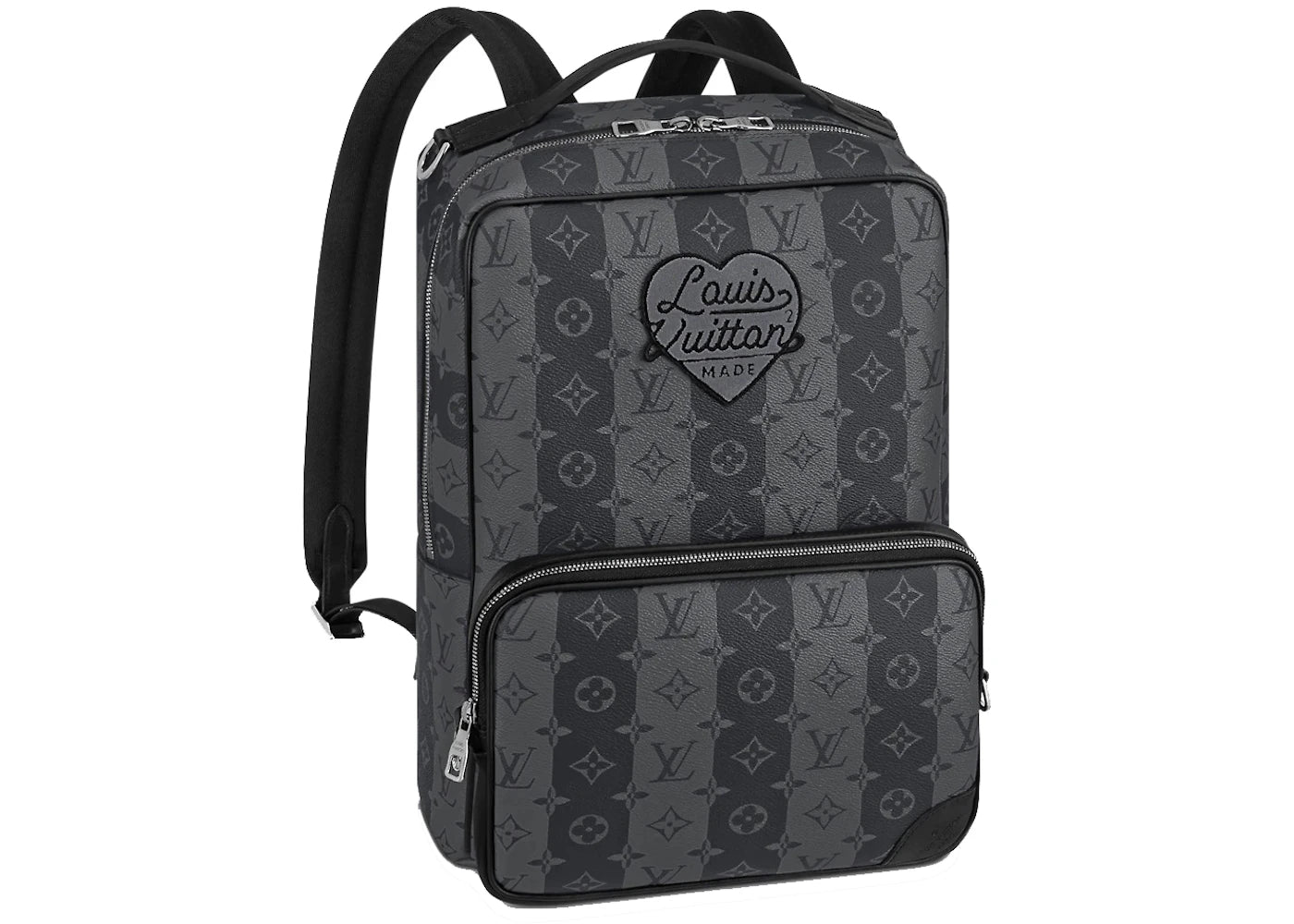 Louis Vuitton X Nigo Utilitary Backpack Monogram Stripes Eclipse