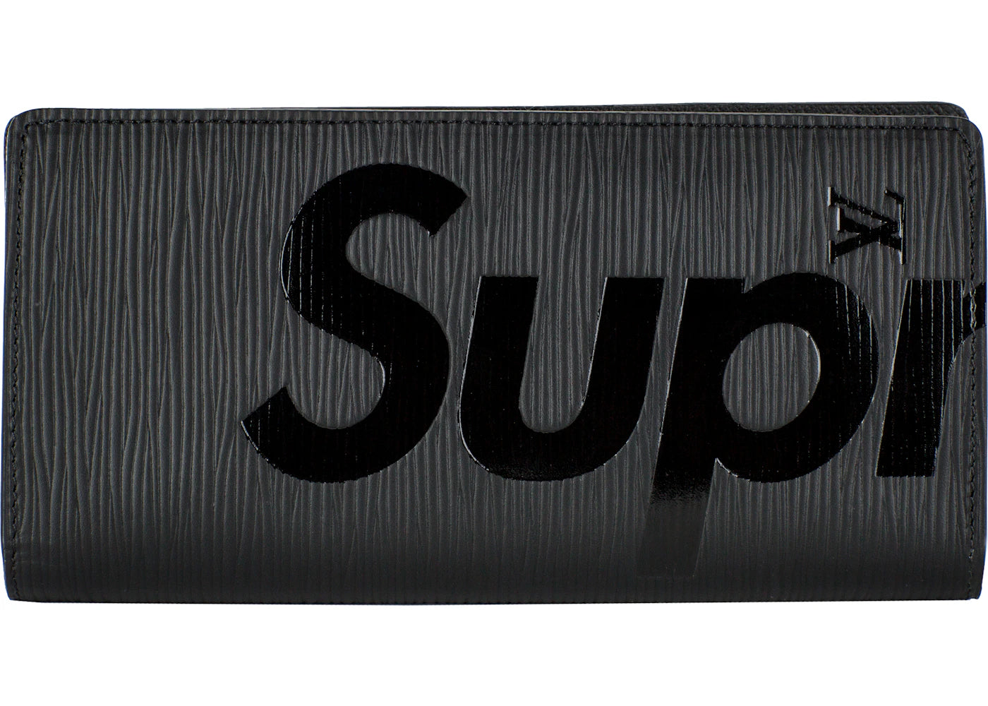 Louis Vuitton X Supreme Brazza Wallet Epi Black