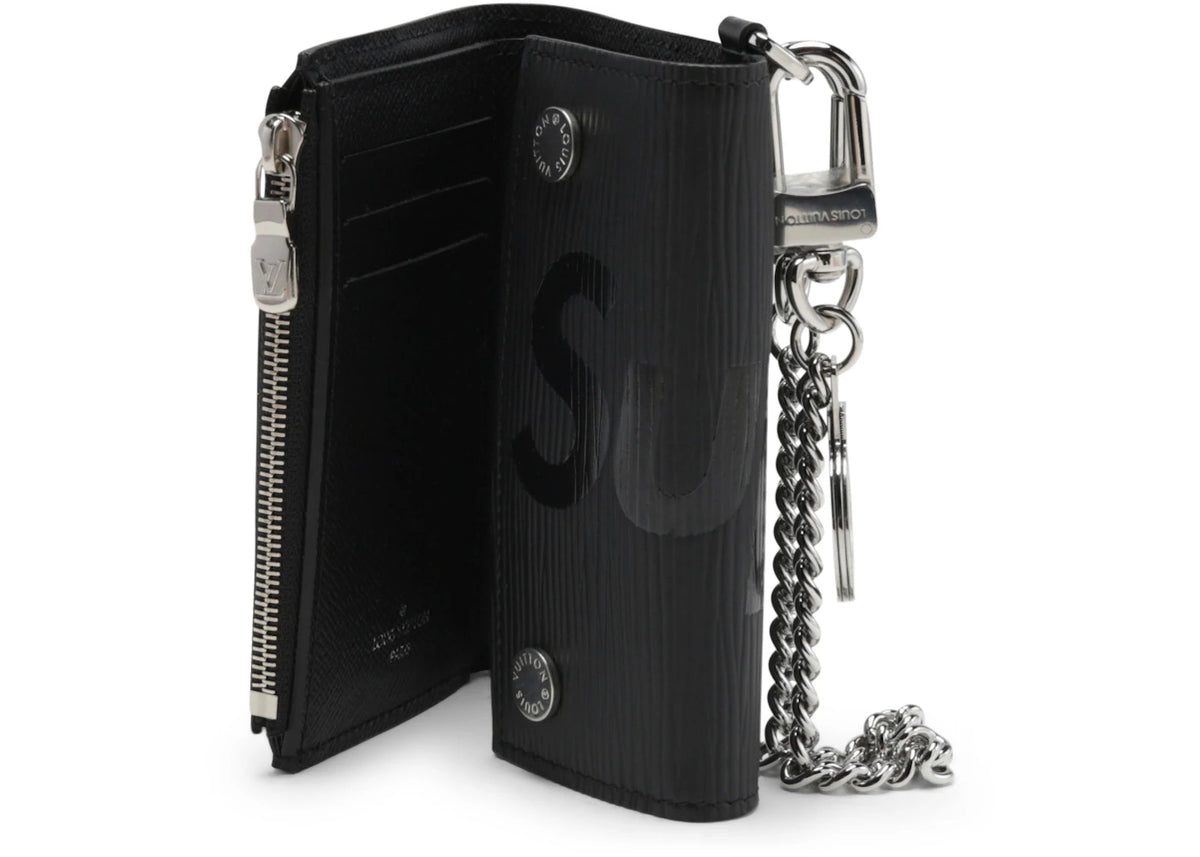 Louis Vuitton X Supreme Chain Wallet Epi India | Kicks Machine
