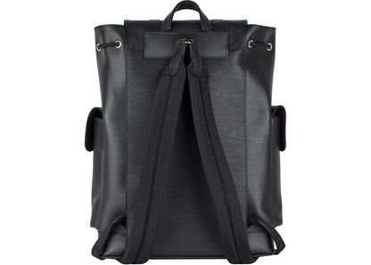 louis vuitton x supreme christopher backpack epi pm black 