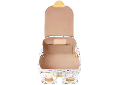 louis vuitton x takashi murakami venice backpack white multicolored 