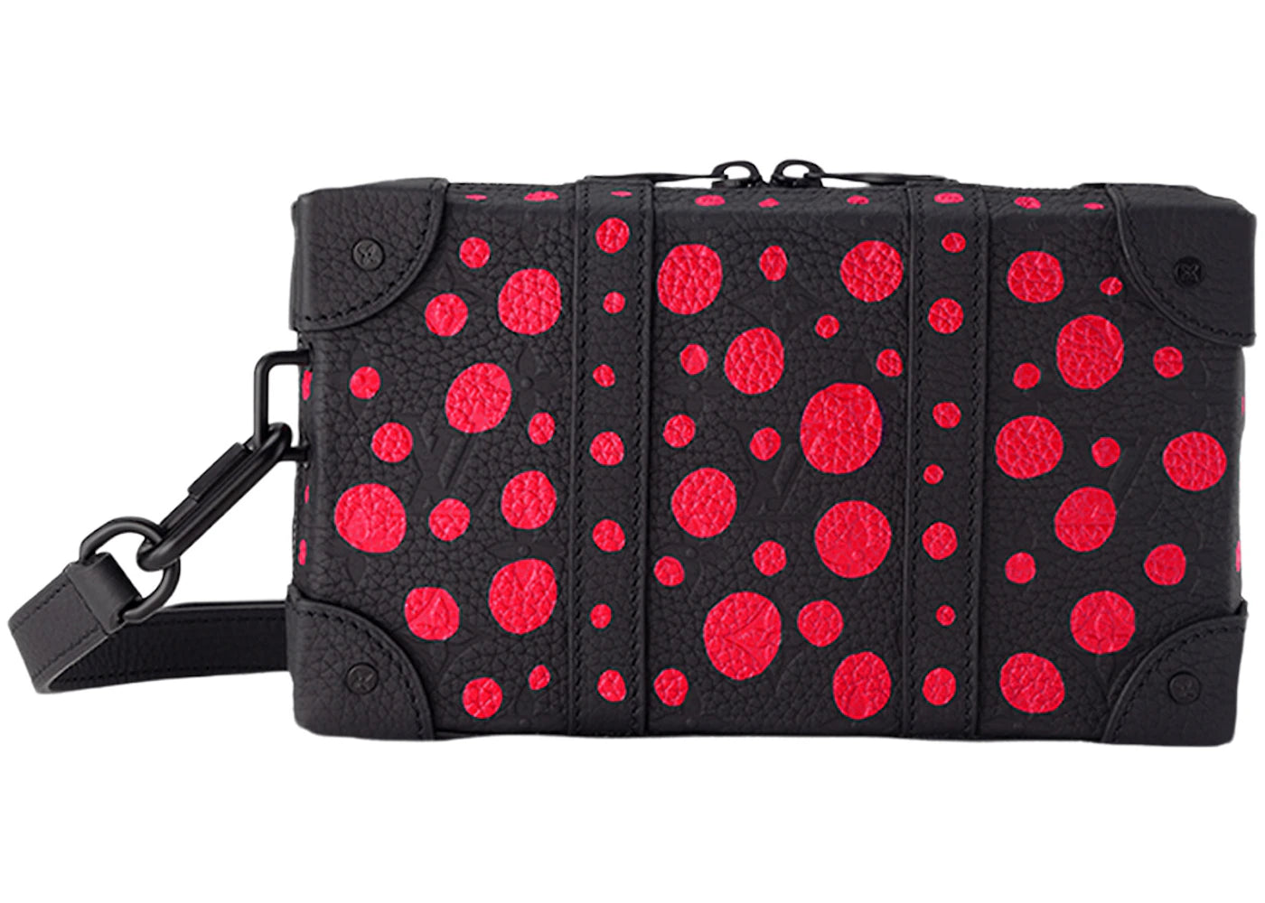 Louis Vuitton X Yayoi Kusama Soft Trunk Wearable Wallet Black/Red