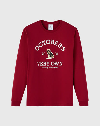 OVO Collegiate Long-Sleeve Tee