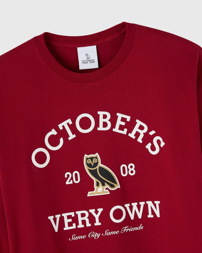 OVO Collegiate Long-Sleeve Tee