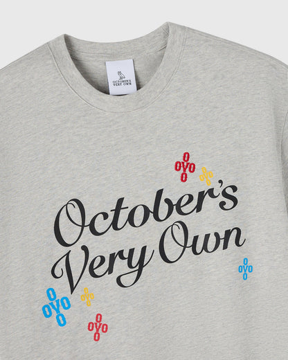 OVO Heavy Jersey Pom Pom Script Tee