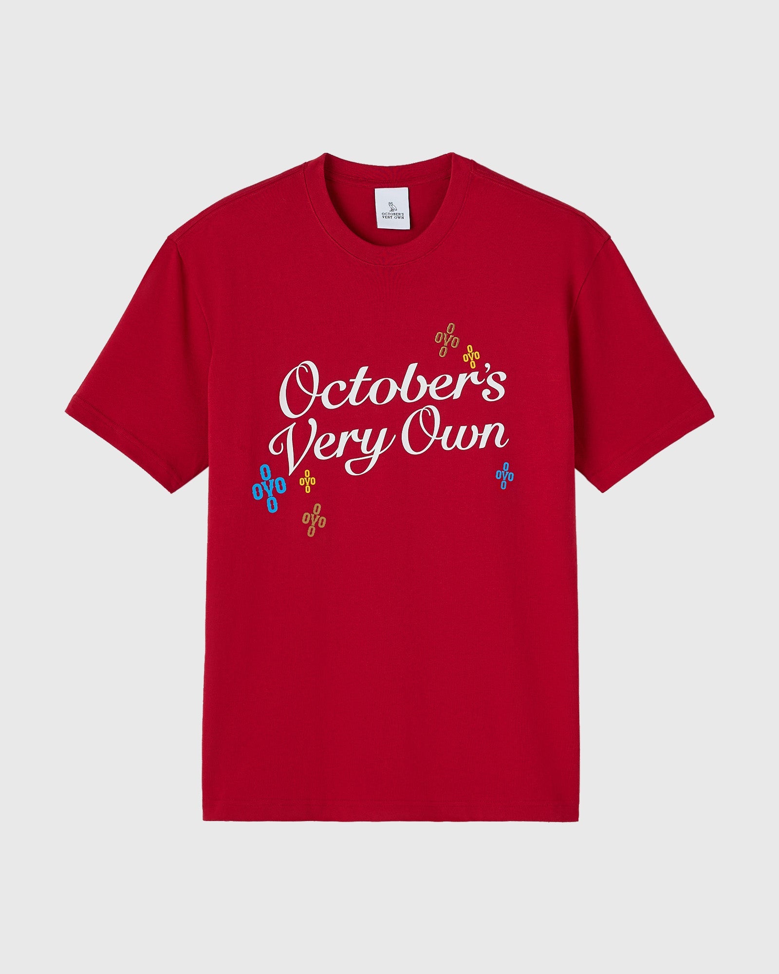 OVO Heavy Jersey Pom Pom Script Tee