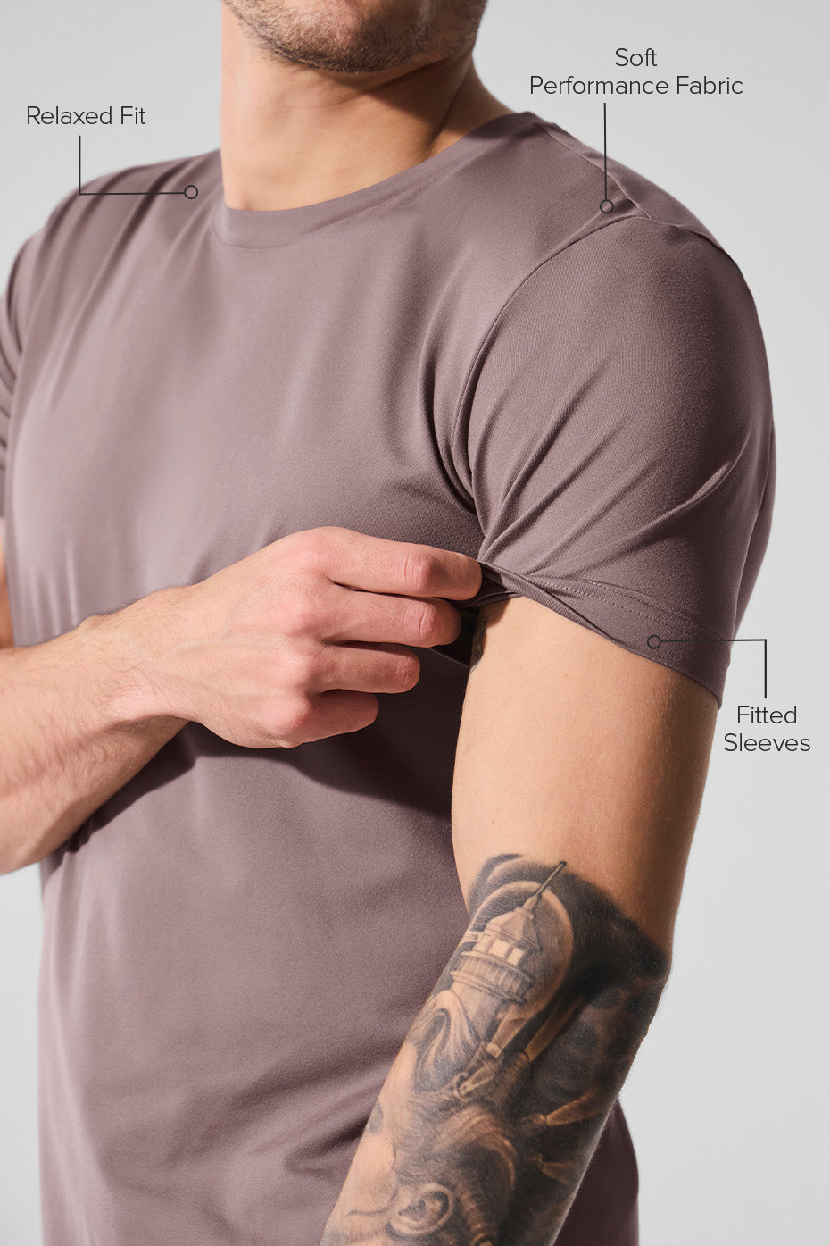 Alo Yoga Conquer Reform Crewneck Short Sleeve