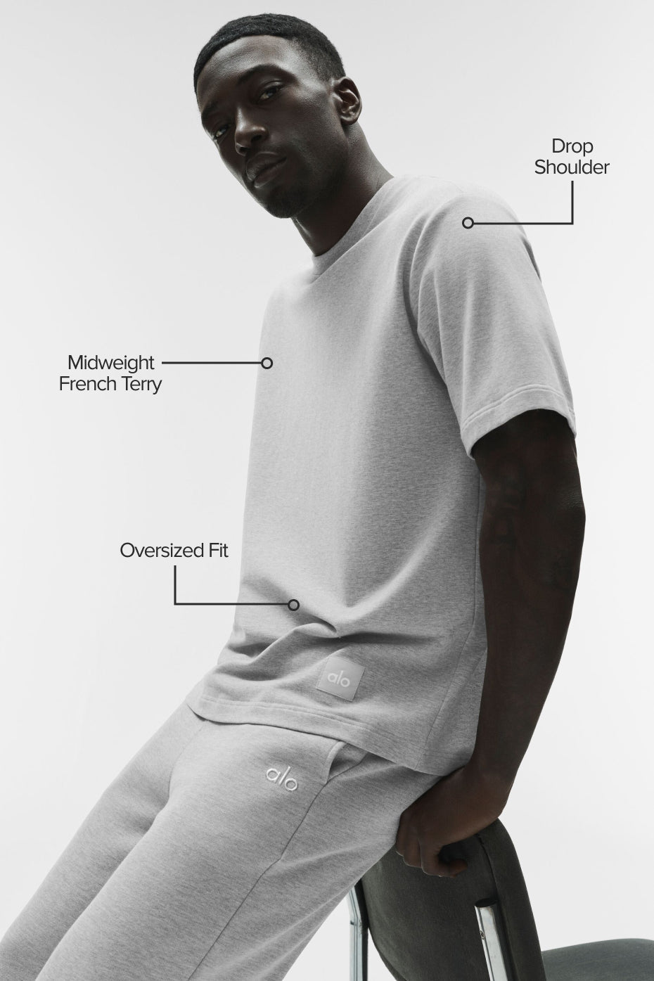 Alo Yoga Double Take Short Sleeve