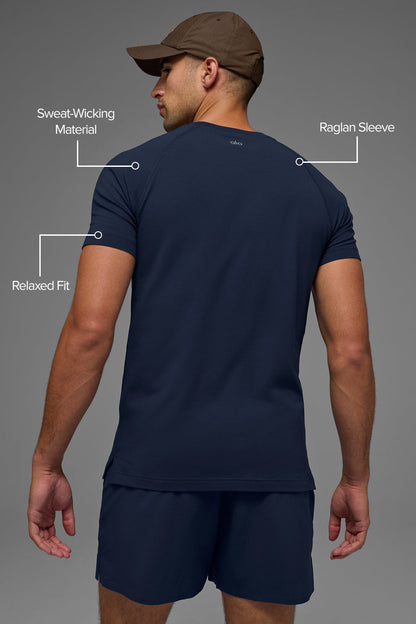 Alo Yoga Alo Vapor Crewneck Short Sleeve