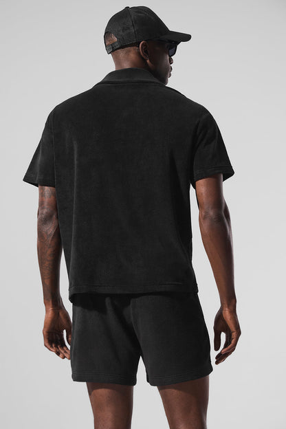Alo Yoga Coastal Terry Button Up