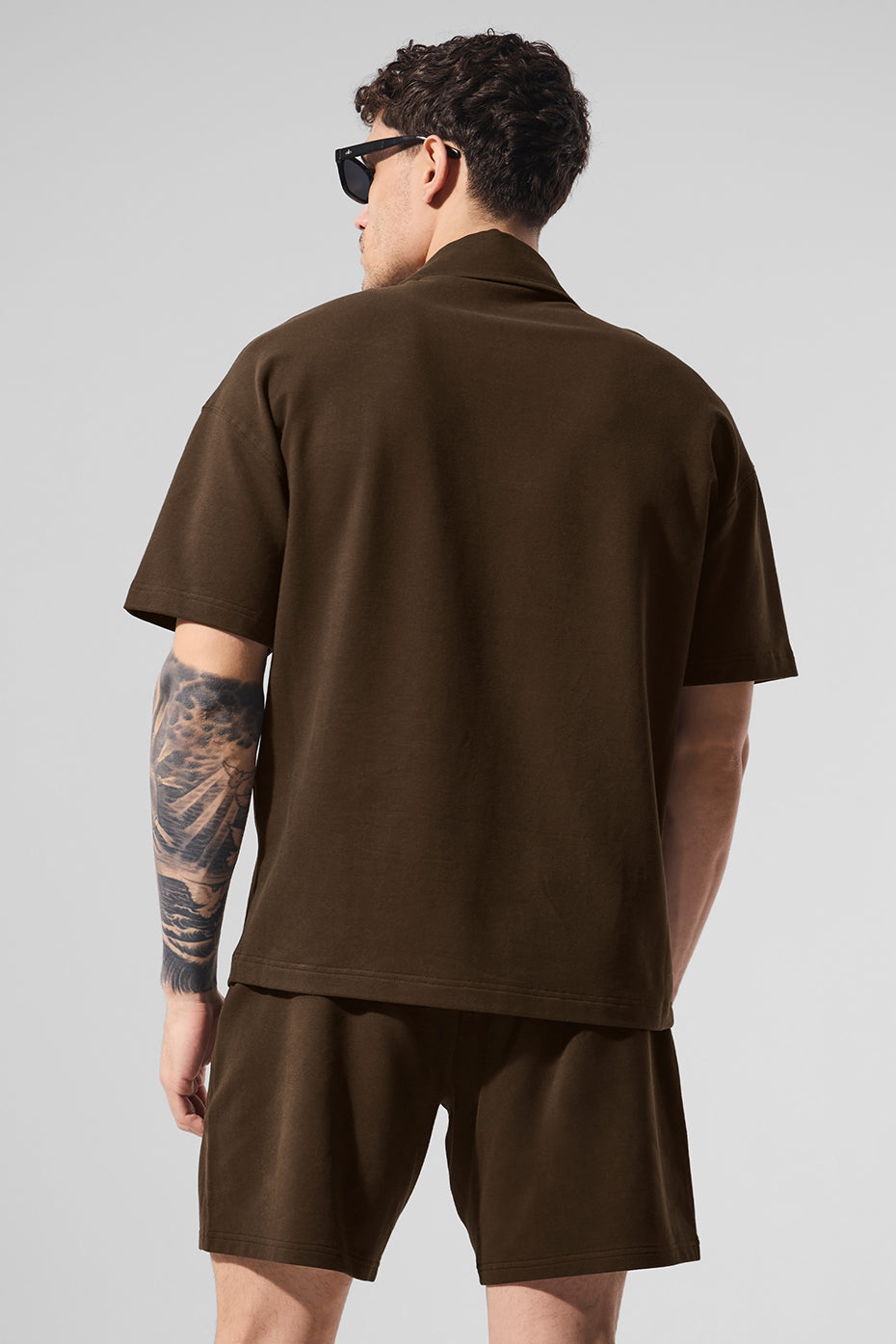 Alo Yoga Double Take Short Sleeve Polo