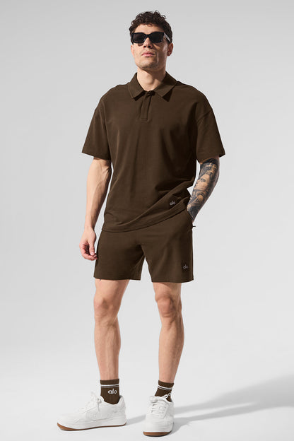 Alo Yoga Double Take Short Sleeve Polo