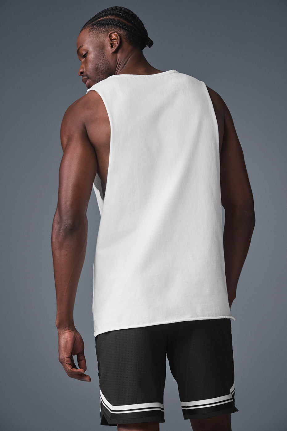 Alo Yoga Society Raw Edge Tank