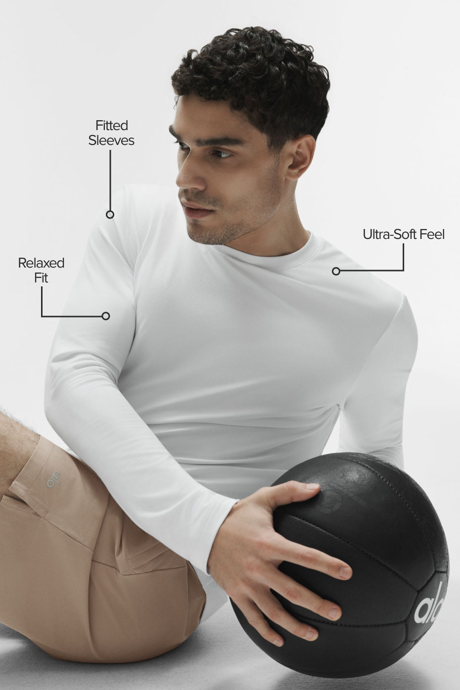 Alo Yoga Conquer Reform Crewneck Long Sleeve