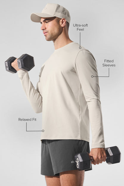 Alo Yoga Conquer Reform Crewneck Long Sleeve