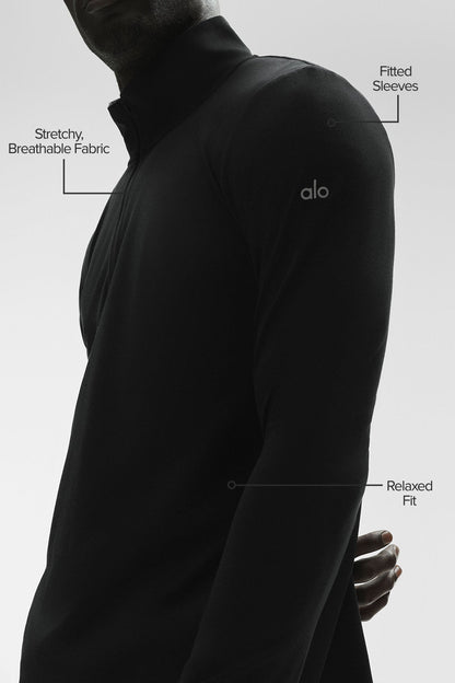 Alo Yoga Conquer 1/4 Zip Reform Long Sleeve