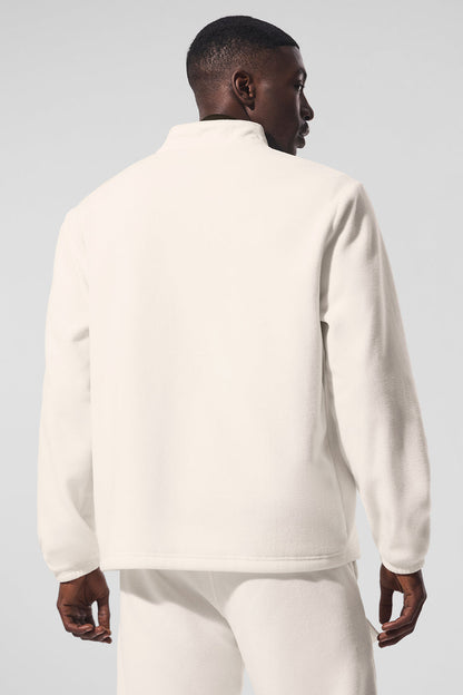 Alo Yoga Polar Fleece Ridge Full Zip Jacket