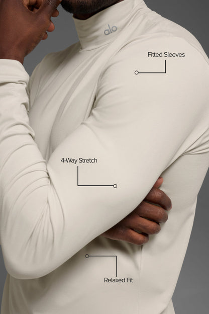 Alo Yoga Conquer Reform Mock Neck Long Sleeve