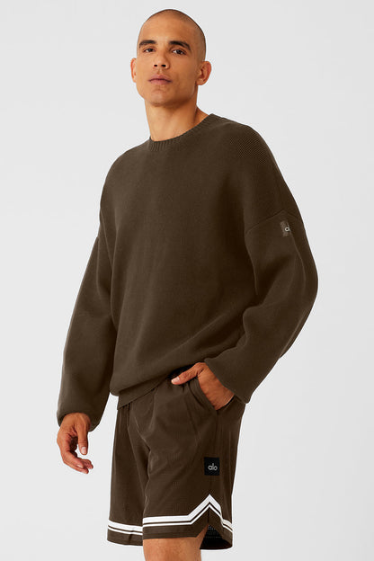 Alo Yoga Scholar Crew Neck Sweater