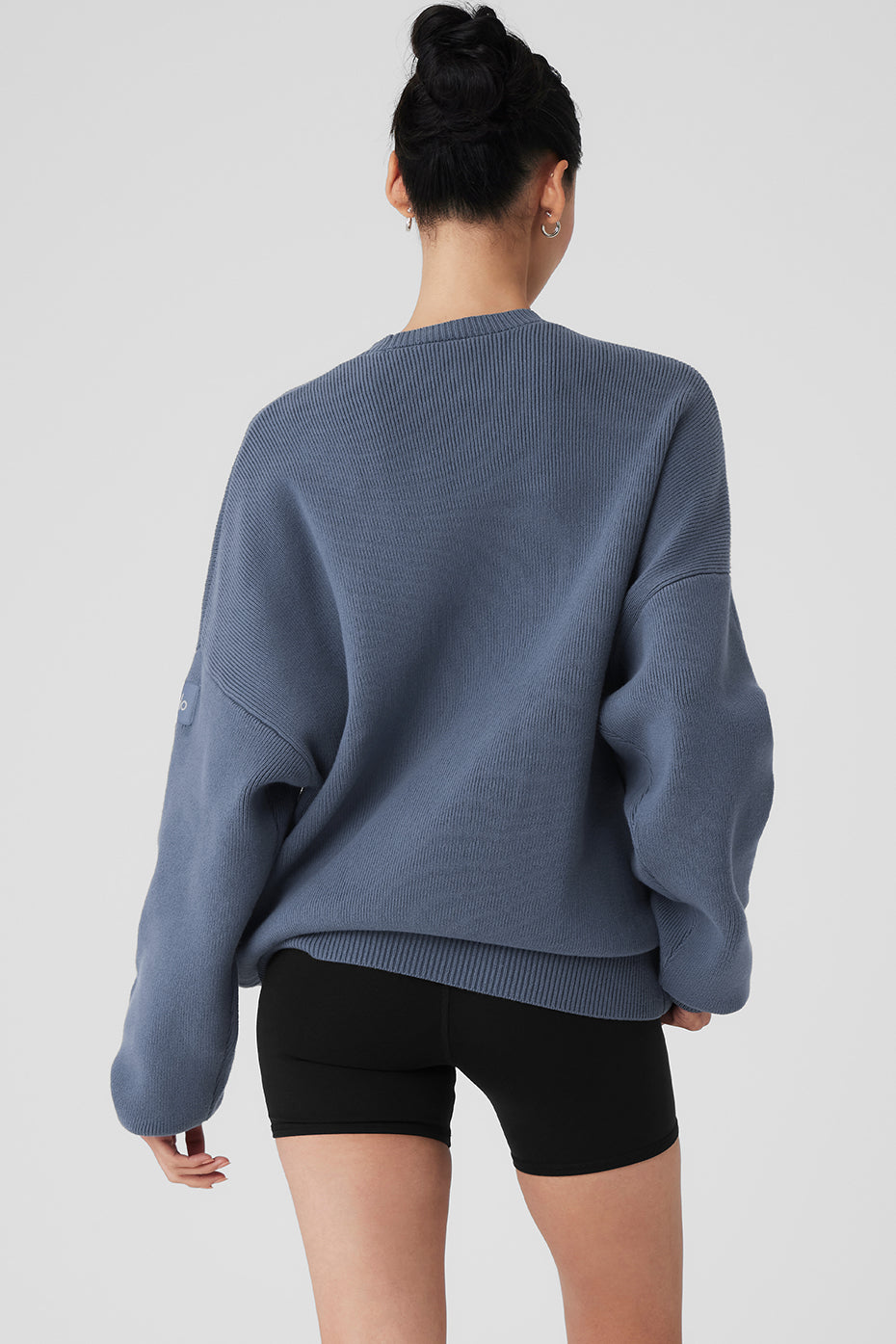 Alo Yoga Women'S Scholar Crew Neck Sweater