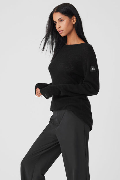 Alo Yoga Women'S Cashmere Reform Long Sleeve
