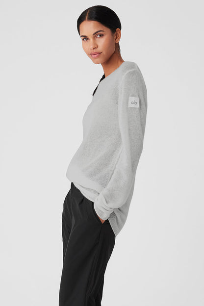 Alo Yoga Women'S Cashmere Reform Long Sleeve