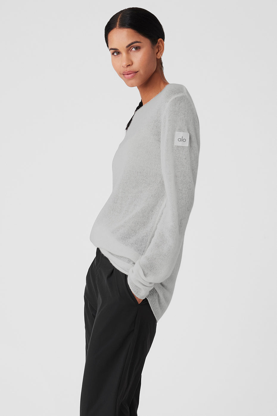 Alo Yoga Women'S Cashmere Reform Long Sleeve