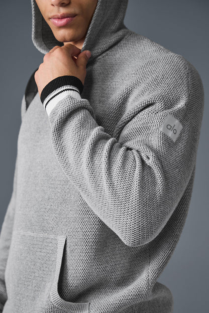 Alo Yoga Sports Club Sweater Knit Hoodie