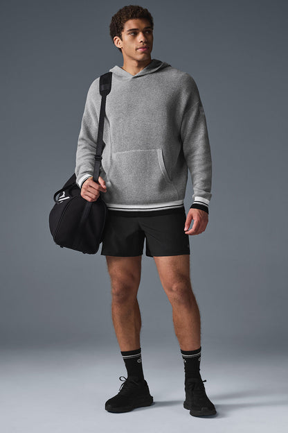 Alo Yoga Sports Club Sweater Knit Hoodie