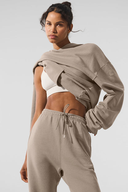 Alo Yoga Women'S Chill Vintage Wash Hoodie