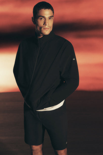 Alo Yoga Conquer Max Mock Neck Full Zip