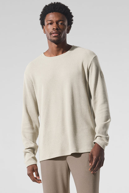 Alo Yoga Elevate Waffle Long Sleeve Crew