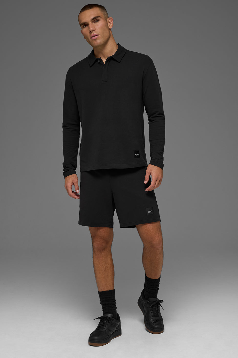 Alo Yoga Double Take Long Sleeve Polo – Kicks Machine