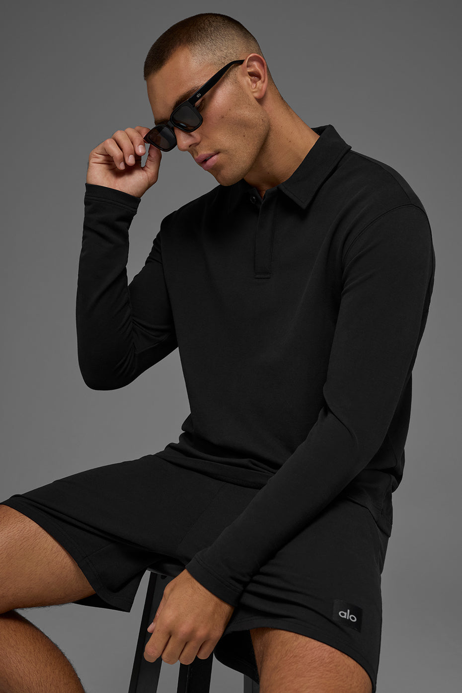 Alo Yoga Double Take Long Sleeve Polo – Kicks Machine